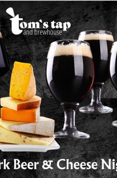 Dark Beer and Cheese Night